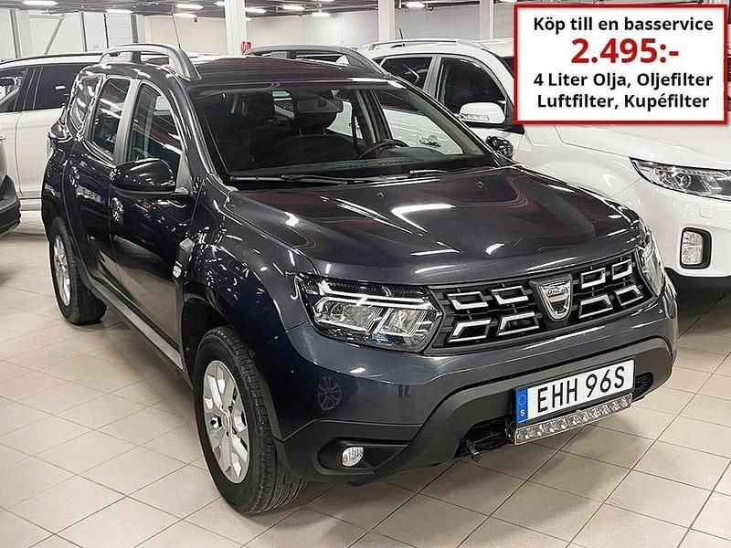 Mgrå Begagnad 2021 Dacia Duster SUV | 159 000 kr (Marknadspris) - Bild 1/4