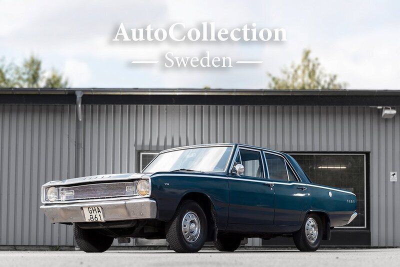 Mörkblå Begagnad 1967 Dodge Dart Sedan | 144 900 kr - Bild 1/4