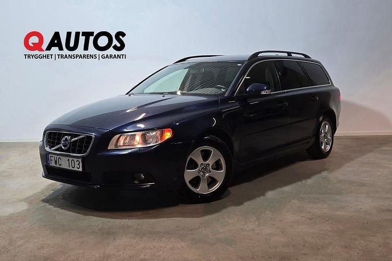 Blå Begagnad 2010 Volvo V70 Momentum Kombi | 93 900 kr (Marknadspris) - Bild 1/3