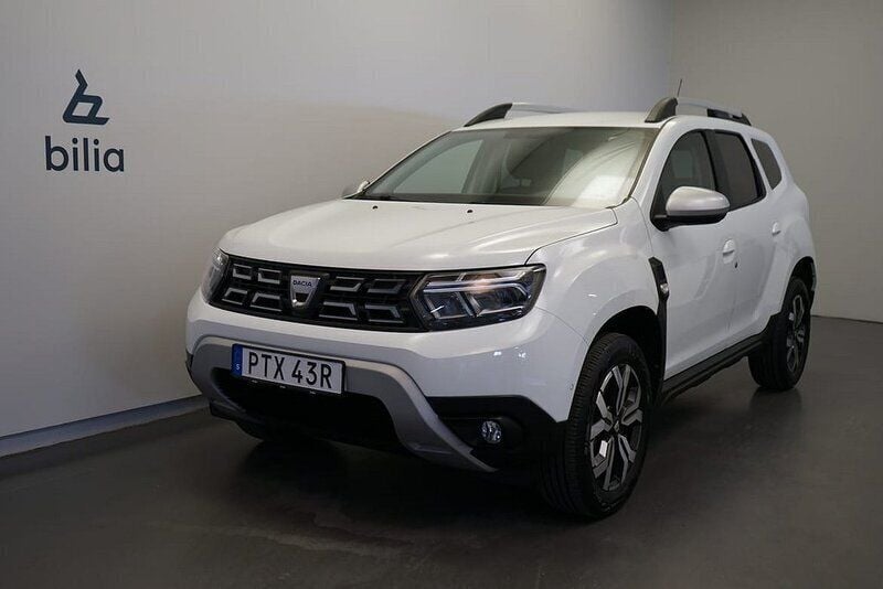 Vit Begagnad 2022 Dacia Duster SUV | 184 500 kr (Bra pris) - Bild 1/3
