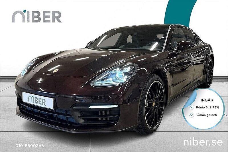 Röd Begagnad 2022 Porsche Panamera 4 Sedan | 999 000 kr (Marknadspris) - Bild 1/4