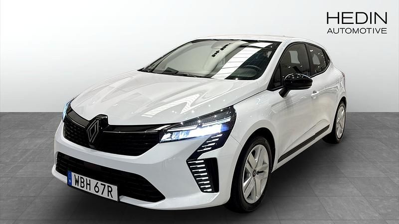 Vit (white) Begagnad 2024 Renault Clio V Halvkombi | 234 900 kr (Lite dyr) - Bild 1/4