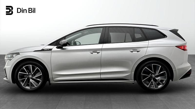Begagnad Skoda Enyaq iV SportLine 194 kW (265 HK) 2023 Silver SUV