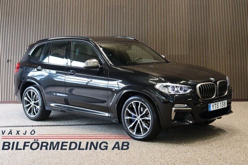 Svart Begagnad 2018 BMW X3 M Sport SUV | 469 000 kr (Marknadspris) - Bild 1/4
