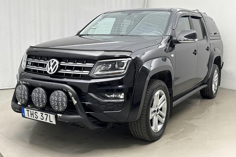 Svart Begagnad 2019 VW Amarok Pickup | 276 000 kr (Bra pris) - Bild 1/4
