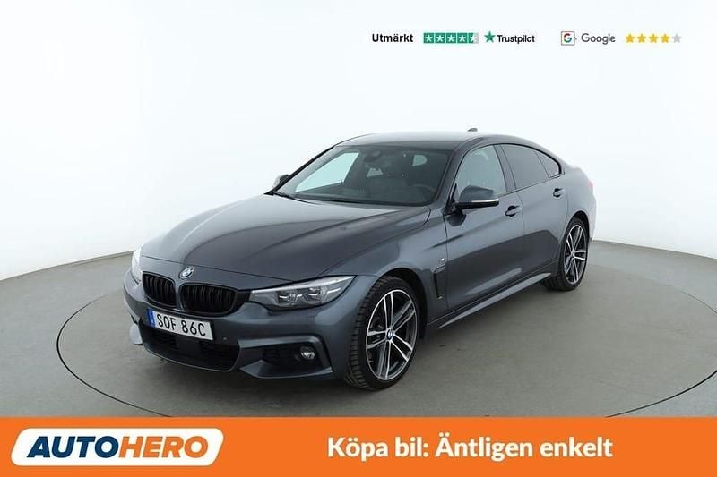 Grå Begagnad 2019 BMW 430 Gran Coupé M Sport Sportkupé | 317 000 kr (Superpris) - Bild 1/4
