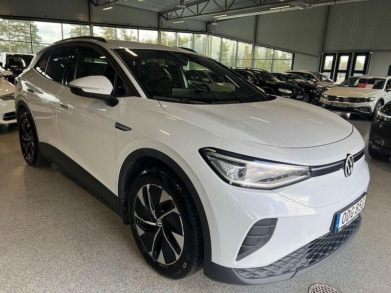 Vit Begagnad 2021 VW ID.4 Pro Performance SUV | 243 900 kr (Superpris) - Bild 1/4
