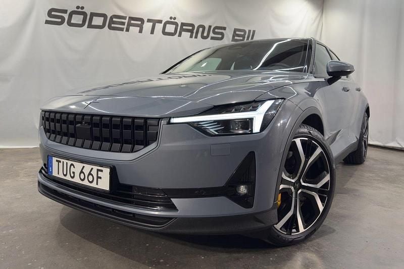 Begagnad Polestar 2 Performance 350 kW (476 HK) 2020 Grå Halvkombi