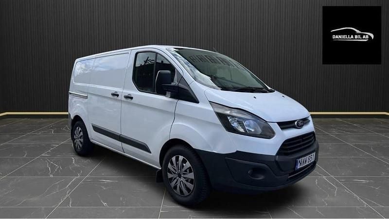 Vit Begagnad 2016 Ford Transit Custom Van | 109 900 kr (Marknadspris) - Bild 1/4