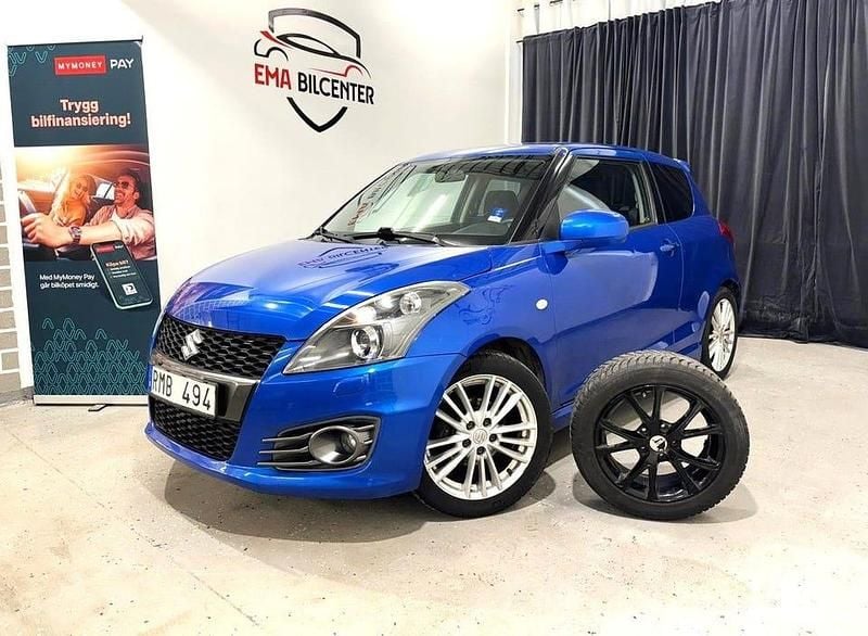 Blå Begagnad 2012 Suzuki Swift Sport Halvkombi | 59 900 kr (Bra pris) - Bild 1/4