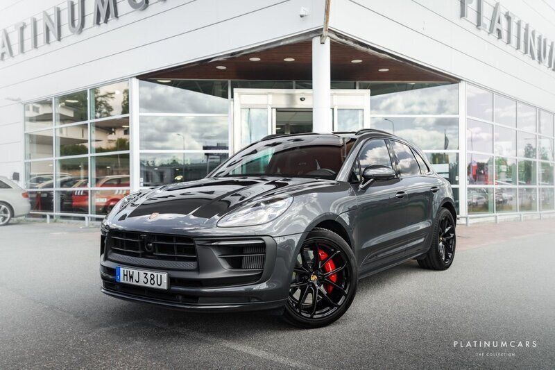 Mörkgrå (grå) Begagnad 2022 Porsche Macan GTS SUV | 949 000 kr (Dyr) - Bild 1/4