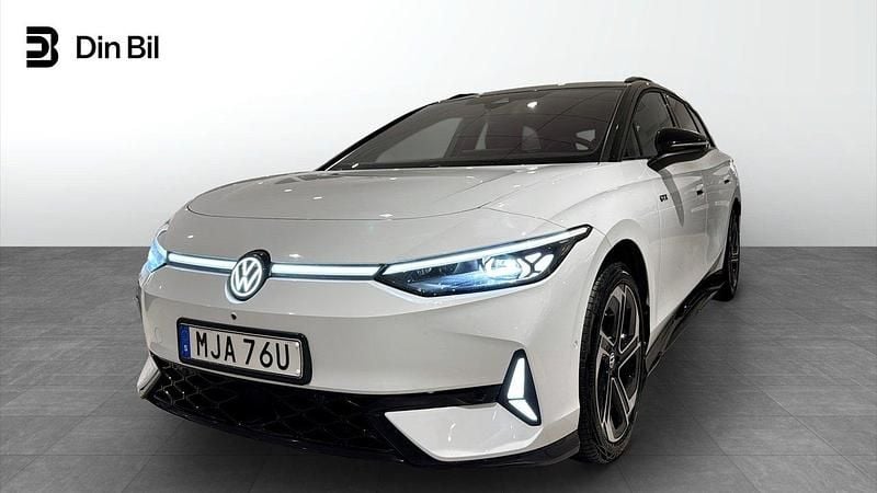 Vit Begagnad 2024 VW ID.7 GTX Kombi | 584 900 kr (Dyr) - Bild 1/4