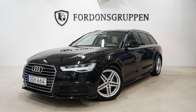 Begagnad Audi A6 190 HK (139 kW) 2018 Svart Kombi