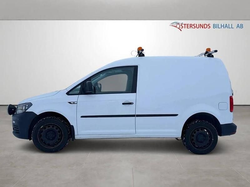 Begagnad VW Caddy 122 HK (89 kW) 2018 Vit Minibuss