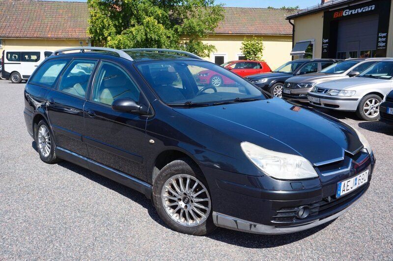 Mörkgrå Begagnad 2007 Citroën C5 Kombi | 22 900 kr (Marknadspris) - Bild 1/4