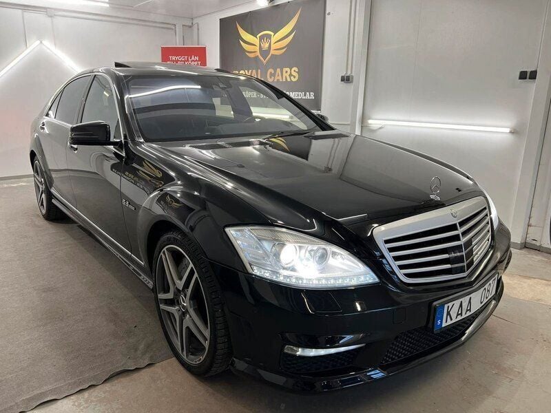 Svart Begagnad 2010 Mercedes S63 AMG AMG Sedan | 279 990 kr - Bild 1/4