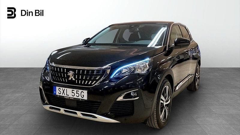 Svart Begagnad 2019 Peugeot 3008 SUV | 159 900 kr (Bra pris) - Bild 1/4