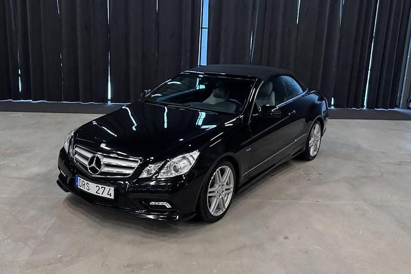 Begagnad Mercedes E350 AMG 292 HK (214 kW) 2010 Svart Cab