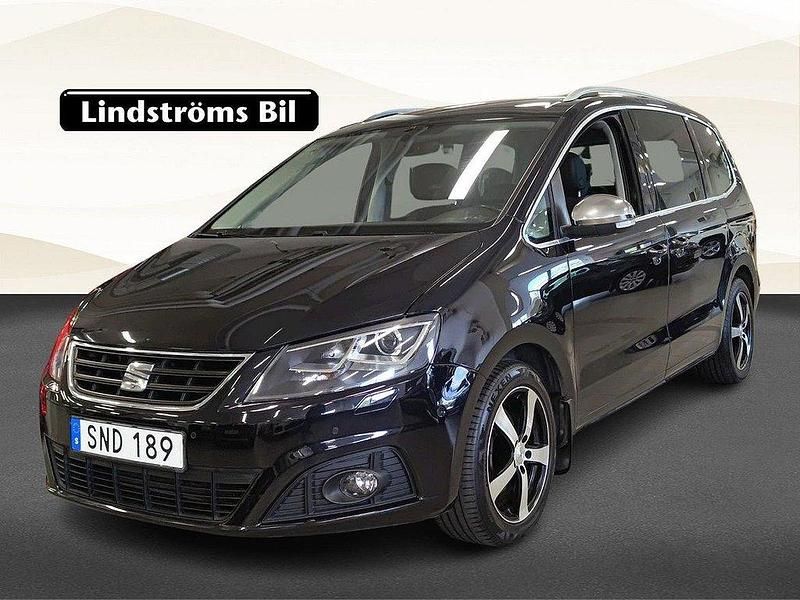 Svart Begagnad 2016 Seat Alhambra 4Drive Minibuss | 204 900 kr (Marknadspris) - Bild 1/3