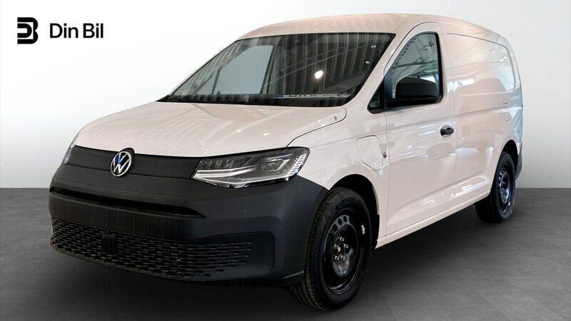 Vit (candyvit) Ny 2025 VW Caddy Maxi Minibuss | 550 000 kr (Dyr) - Bild 1/4