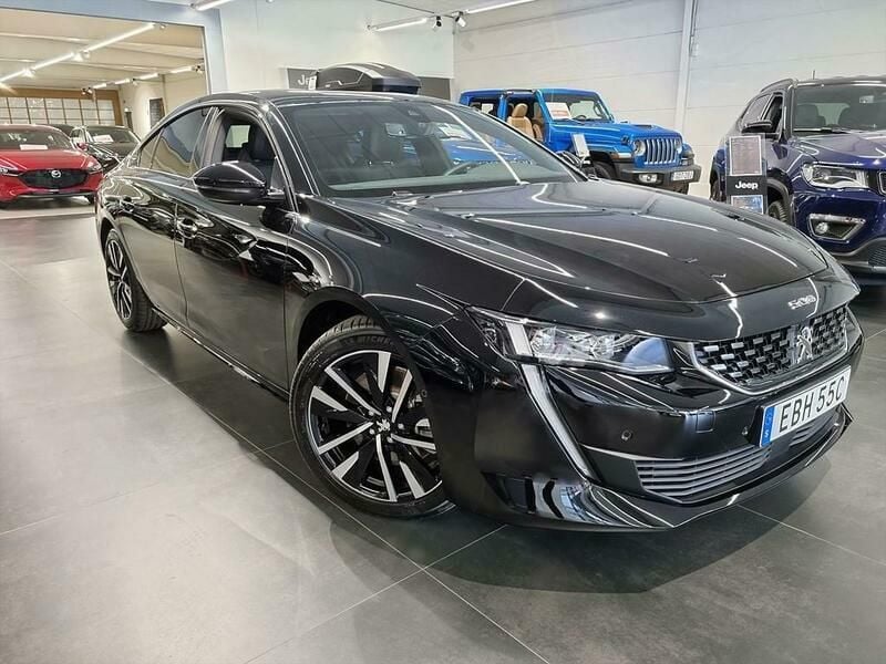 Svart perla nera Begagnad 2021 Peugeot 508 GT Sedan | 269 900 kr - Bild 1/4