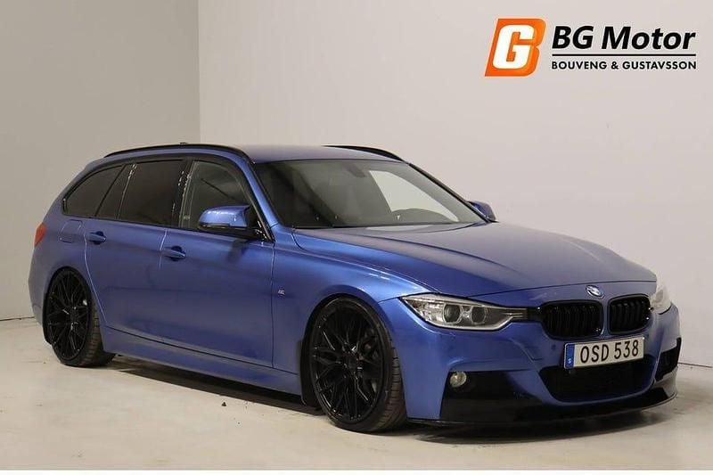 Begagnad BMW 320 M Sport 184 HK (135 kW) 2014 Blå Kombi