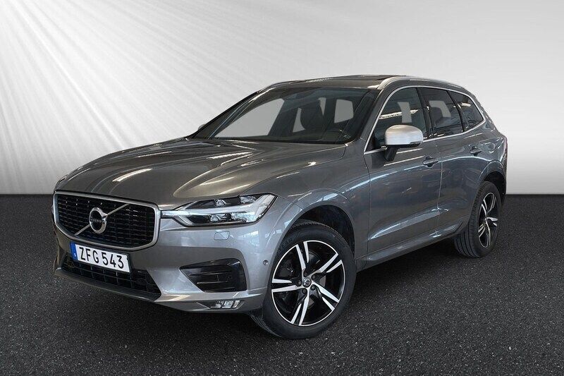 Grå Begagnad 2018 Volvo XC60 R-Design SUV | 279 800 kr (Dyr) - Bild 1/4