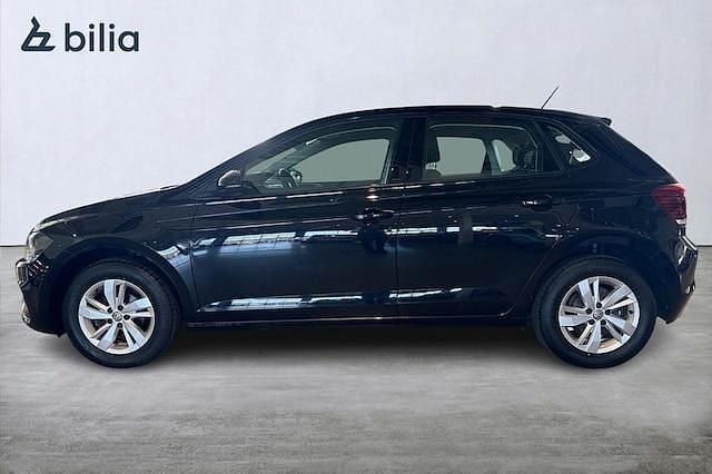 Svart Begagnad 2020 VW Polo Sedan | 154 900 kr (Marknadspris) - Bild 1/4