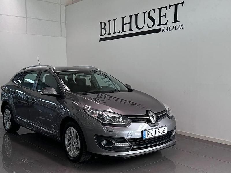 Grå Begagnad 2014 Renault Mégane GrandTour Kombi | 89 900 kr (Dyr) - Bild 1/3