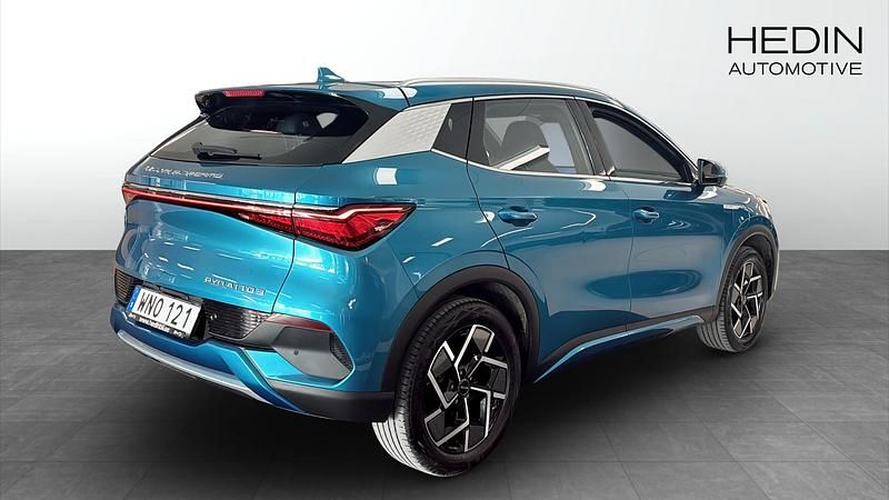 Begagnad BYD Atto 3 Comfort 150 kW (204 HK) 2023 Blå SUV