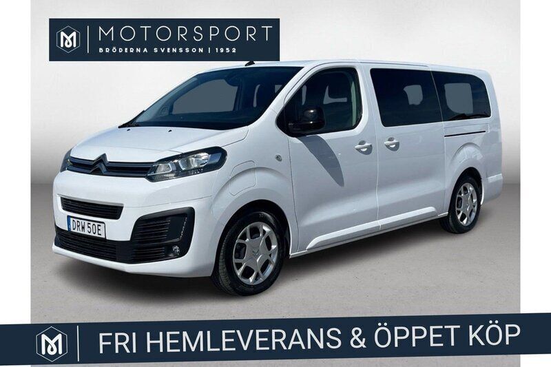 Vit Begagnad 2023 Citroën e-Spacetourer Van | 479 900 kr - Bild 1/4