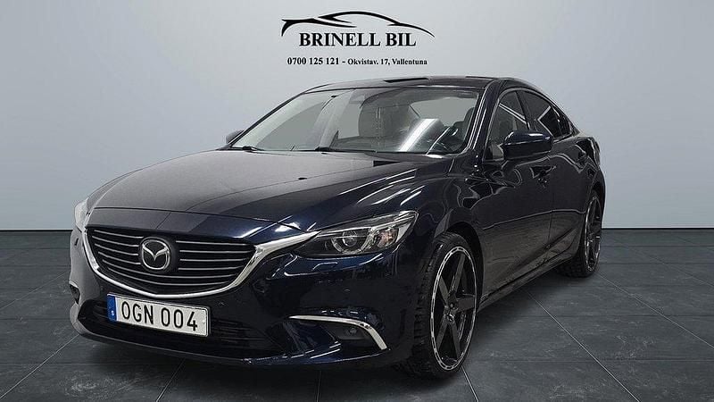 Blå Begagnad 2016 Mazda 6 Sedan | 159 000 kr (Lite dyr) - Bild 1/4