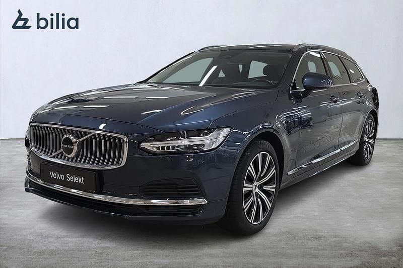 Blå Begagnad 2021 Volvo V90 Inscription Kombi | 359 000 kr (Bra pris) - Bild 1/3