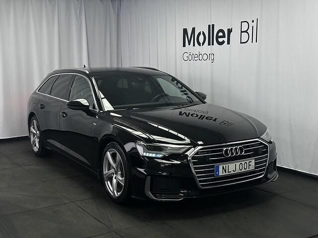 Begagnad Audi A6 S-Line 205 HK (150 kW) 2022 Brilliantsvart Kombi