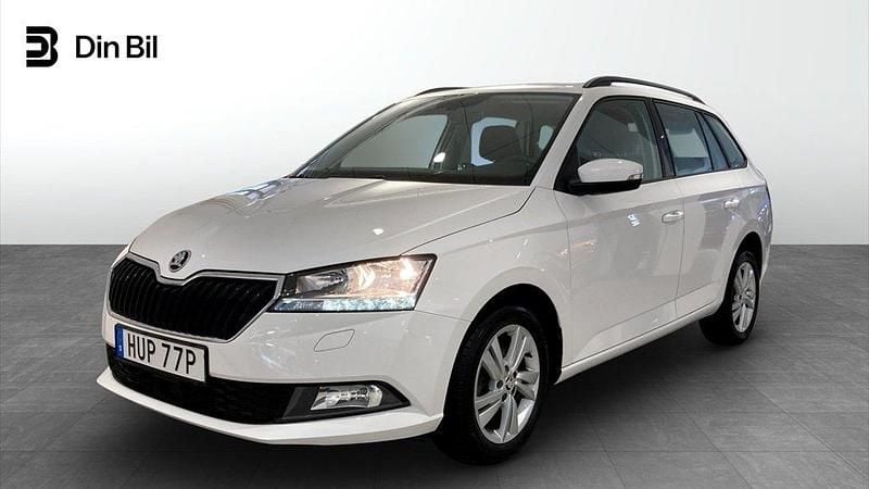 Vit Begagnad 2020 Skoda Fabia Style Kombi | 179 900 kr (Lite dyr) - Bild 1/4