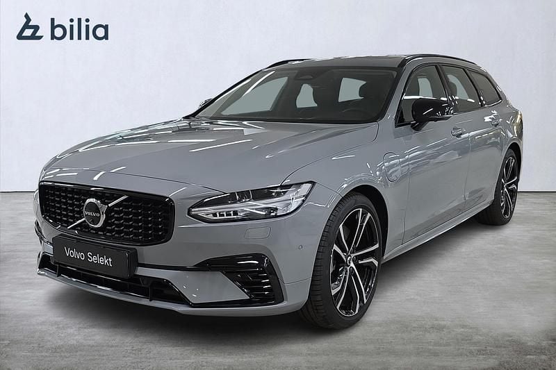 Grå Begagnad 2024 Volvo V90 Ultra Kombi | 599 900 kr (Lite dyr) - Bild 1/4