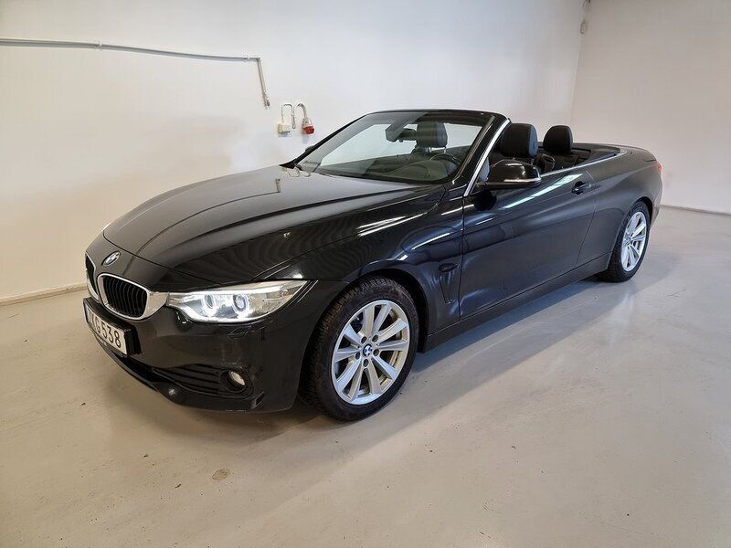 Svart Begagnad 2014 BMW 420 Comfort Edition Cab | 249 900 kr - Bild 1/4