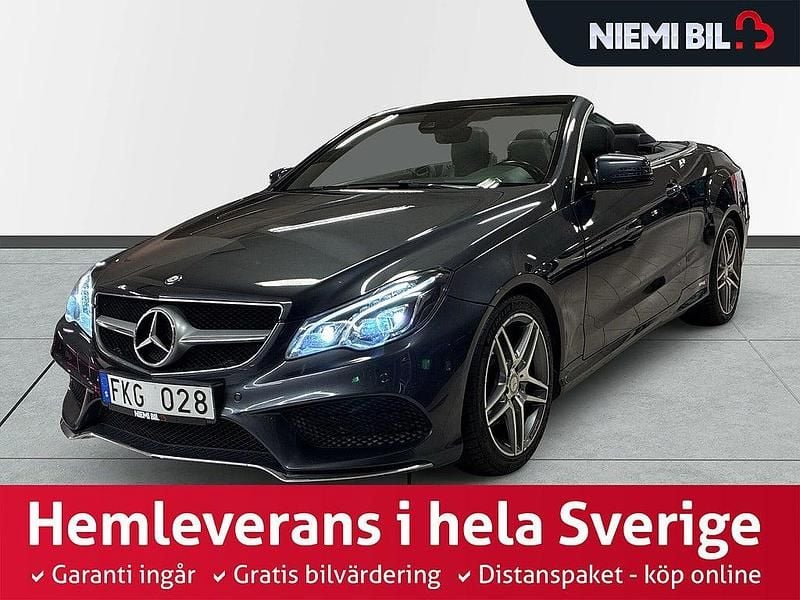 Mörkgrå Begagnad 2013 Mercedes E250 AMG Cab | 259 800 kr - Bild 1/3