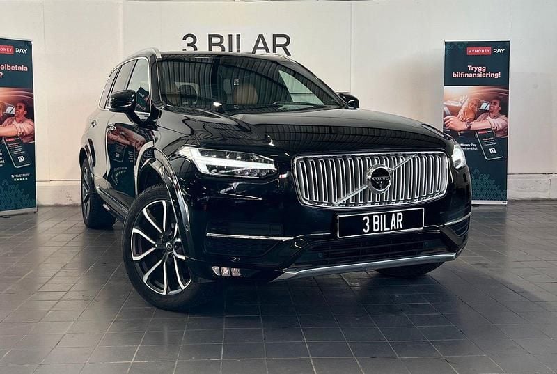 Svart Begagnad 2015 Volvo XC90 Inscription SUV | 339 900 kr (Marknadspris) - Bild 1/4