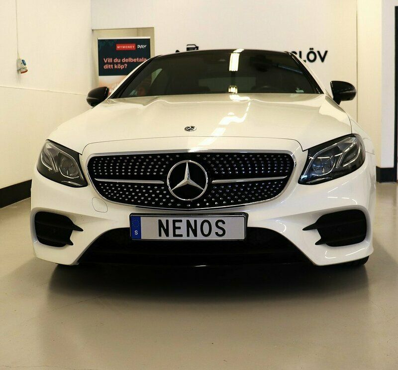 Begagnad Mercedes E300 245 HK (180 kW) 2019 Vit Sportkupé