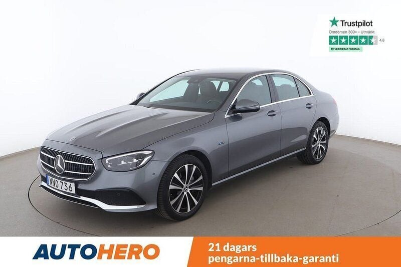 Grå Begagnad 2020 Mercedes E300 Avantgarde Sedan | 370 000 kr - Bild 1/4