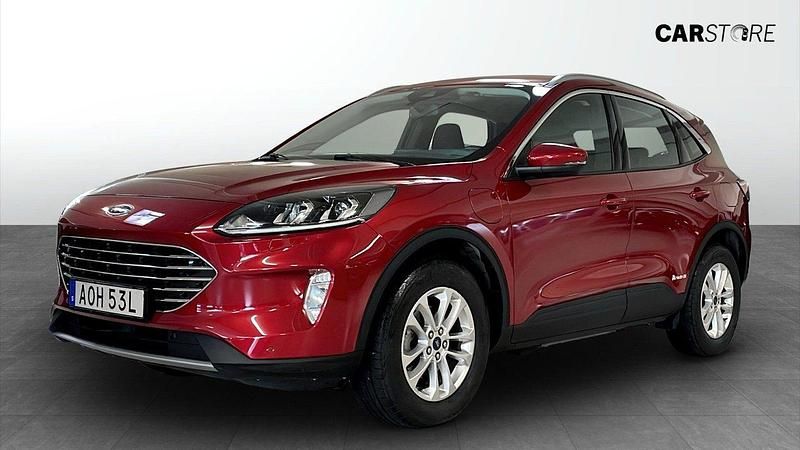 Röd (red) Begagnad 2022 Ford Kuga Titanium SUV | 234 900 kr (Bra pris) - Bild 1/4