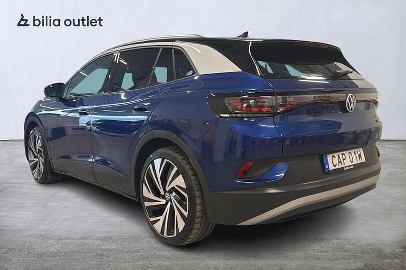 Begagnad VW ID.4 Pro Performance 150 kW (204 HK) 2021 Blå SUV