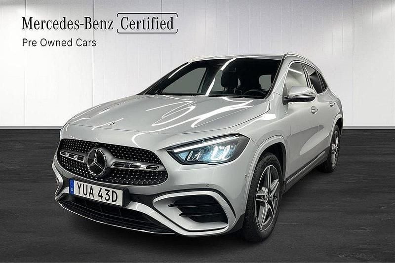 Silver Begagnad 2024 Mercedes GLA250 AMG line SUV | 479 500 kr - Bild 1/4