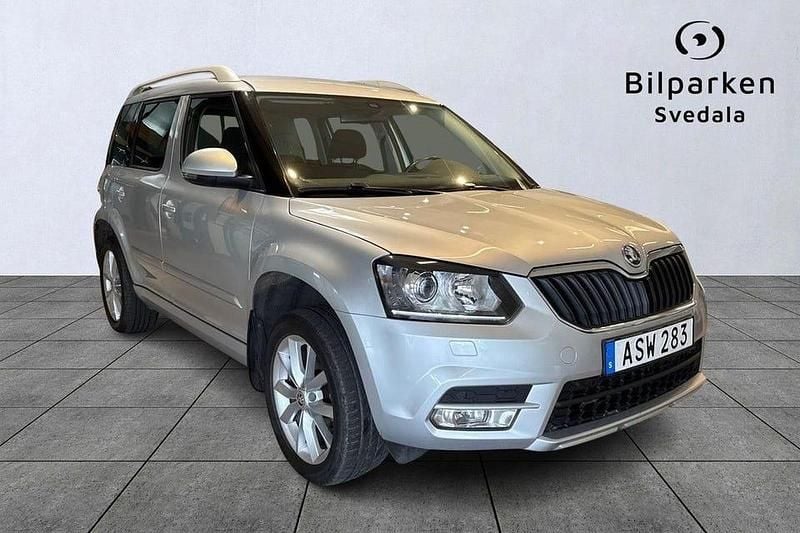 Silver Begagnad 2014 Skoda Yeti SUV | 99 990 kr (Bra pris) - Bild 1/4