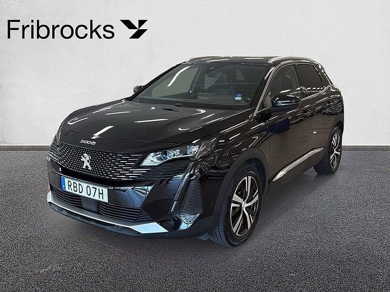 Svart Begagnad 2024 Peugeot 3008 GT SUV | 259 800 kr (Marknadspris) - Bild 1/4