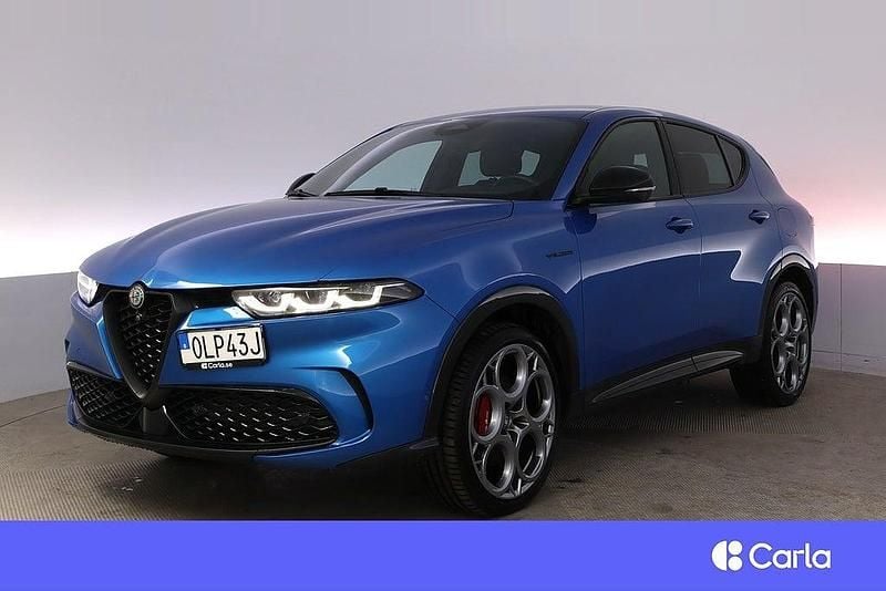 Blå Begagnad 2022 Alfa Romeo Tonale Ti SUV | 374 900 kr - Bild 1/4