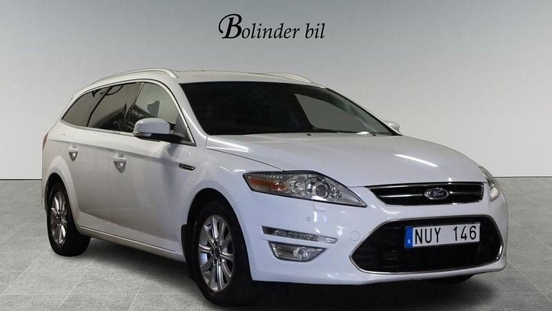 Vit Begagnad 2012 Ford Mondeo Business Edition Kombi | 84 900 kr (Bra pris) - Bild 1/4