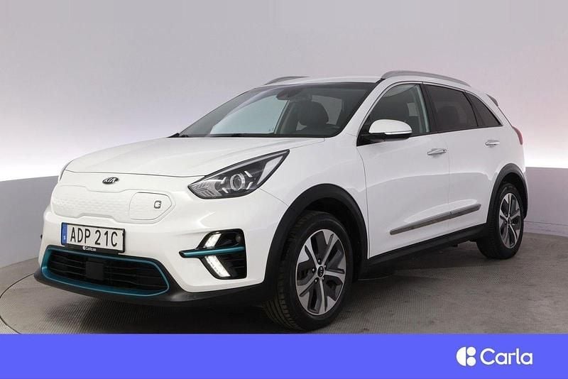 Vit Begagnad 2021 Kia e-Niro Advance SUV | 224 900 kr (Bra pris) - Bild 1/4