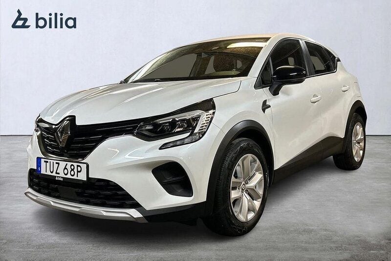 Vit Begagnad 2021 Renault Captur Zen SUV | 189 900 kr (Bra pris) - Bild 1/3